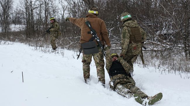 Украинские военные
