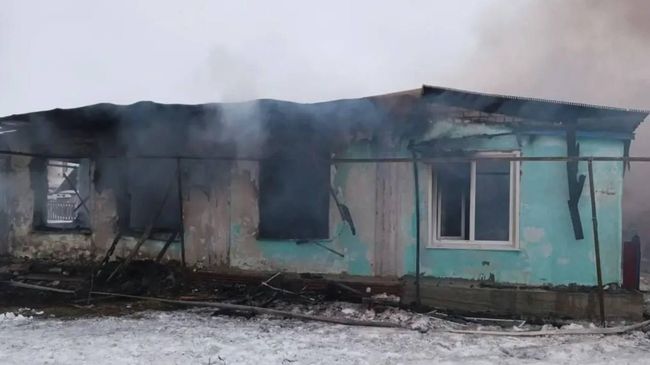 Последствия пожара в городе Ковылкино Республики Мордовия