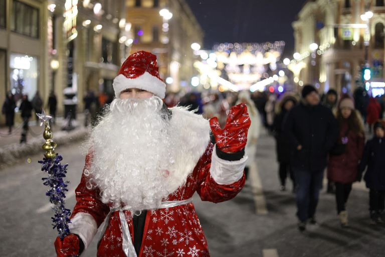 Празднование Нового года в городах России Празднование Нового года в городах России