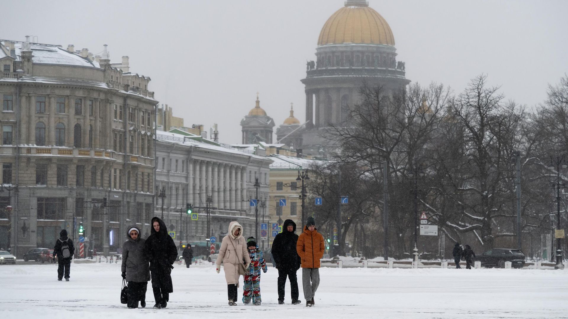 Снегопад в Санкт-Петербурге, вызванный балканским циклоном Фрэнсис Снегопад в Санкт-Петербурге, вызванный балканским циклоном Фрэнсис - РИА Новости, 1920, 10.01.2026