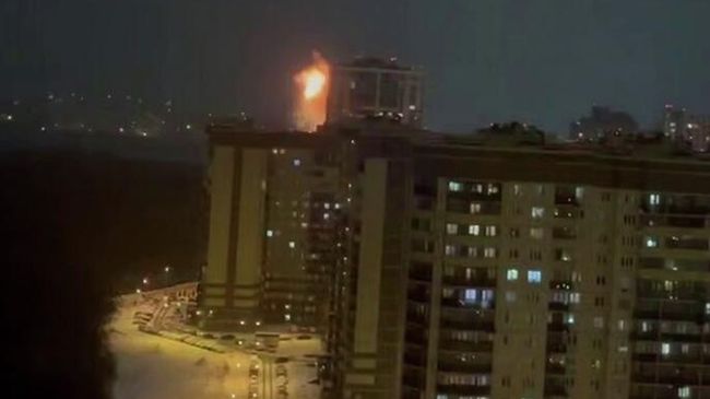 Атака ВСУ по многоквартирному дому в Воронеже