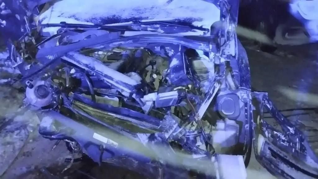 Последствия ДТП с двумя автомобилями в Карелии Последствия ДТП с двумя автомобилями в Карелии - РИА Новости, 1920, 11.01.2026