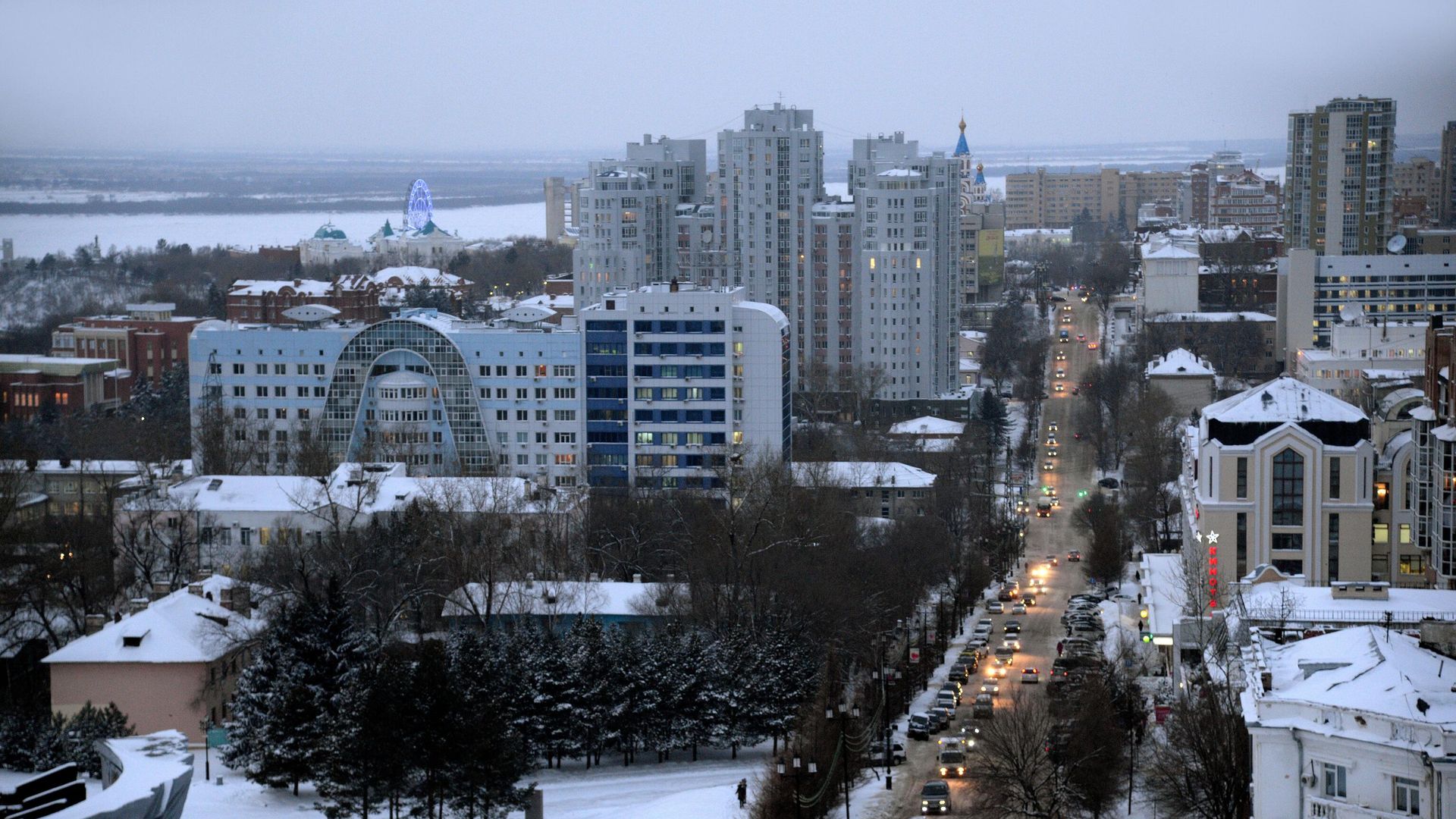 Зима в Хабаровске Зима в Хабаровске - РИА Новости, 1920, 23.01.2026