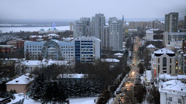 Зима в Хабаровске
