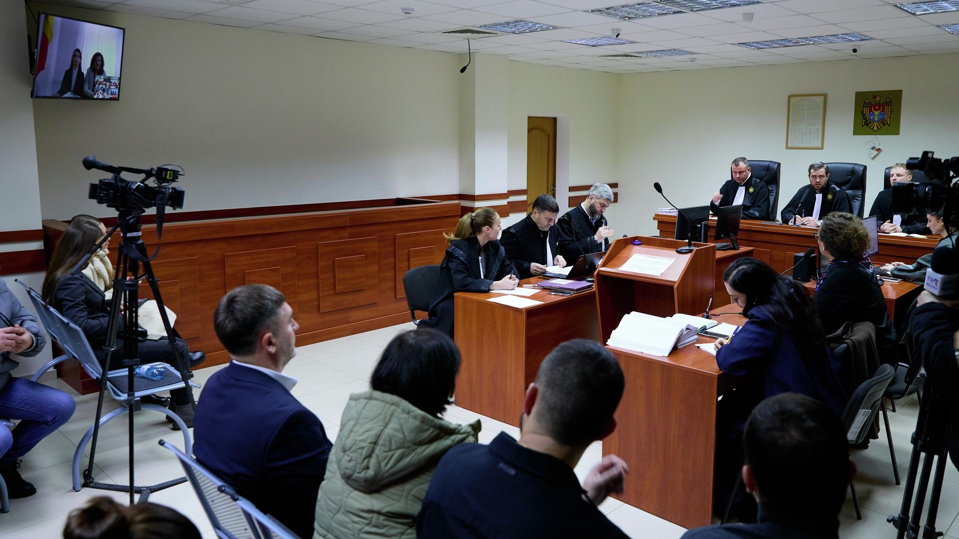 Заседание суда по делу главы Гагаузской автономии в составе Молдавии Евгении Гуцул - РИА Новости, 1920, 12.03.2026
