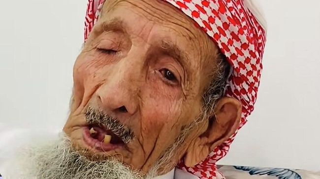  Старейший житель Саудовской Аравии Насер аль-Вадаи