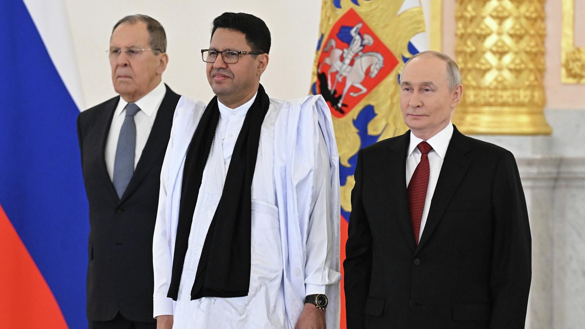 Путин в Кремле принимает верительные грамоты у иностранных послов - РИА Новости, 1920, 15.01.2026