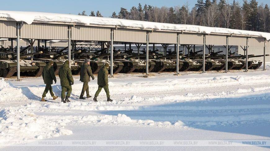 Масштабная проверка Вооружённых Сил Республики Беларусь. 16 января 2026 Масштабная проверка Вооружённых Сил Республики Беларусь. 16 января 2026 - РИА Новости, 1920, 16.01.2026