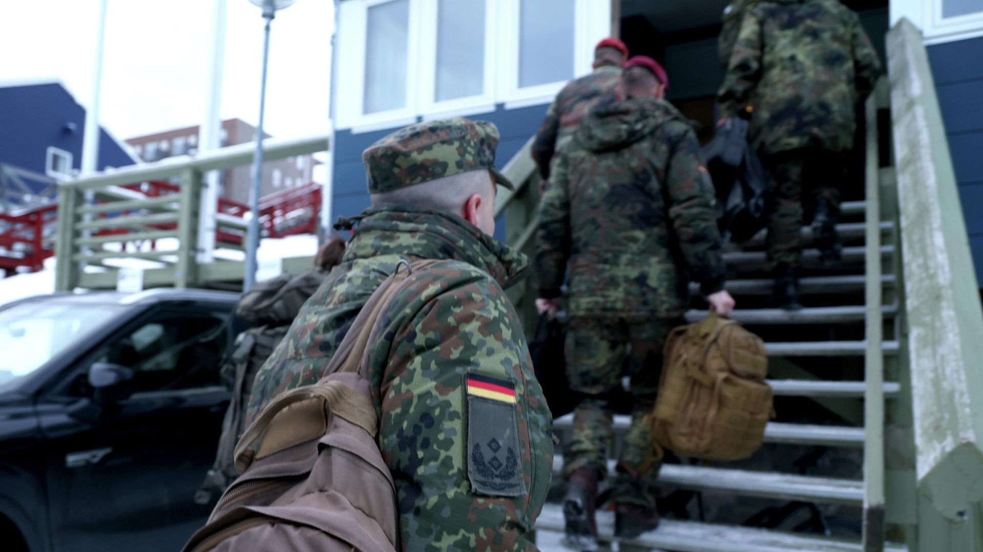 Военнослужащие Германии в Нууке, Гренландия Военнослужащие Германии в Нууке, Гренландия - РИА Новости, 1920, 18.01.2026