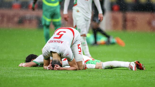 Футболисты сборной Марокко