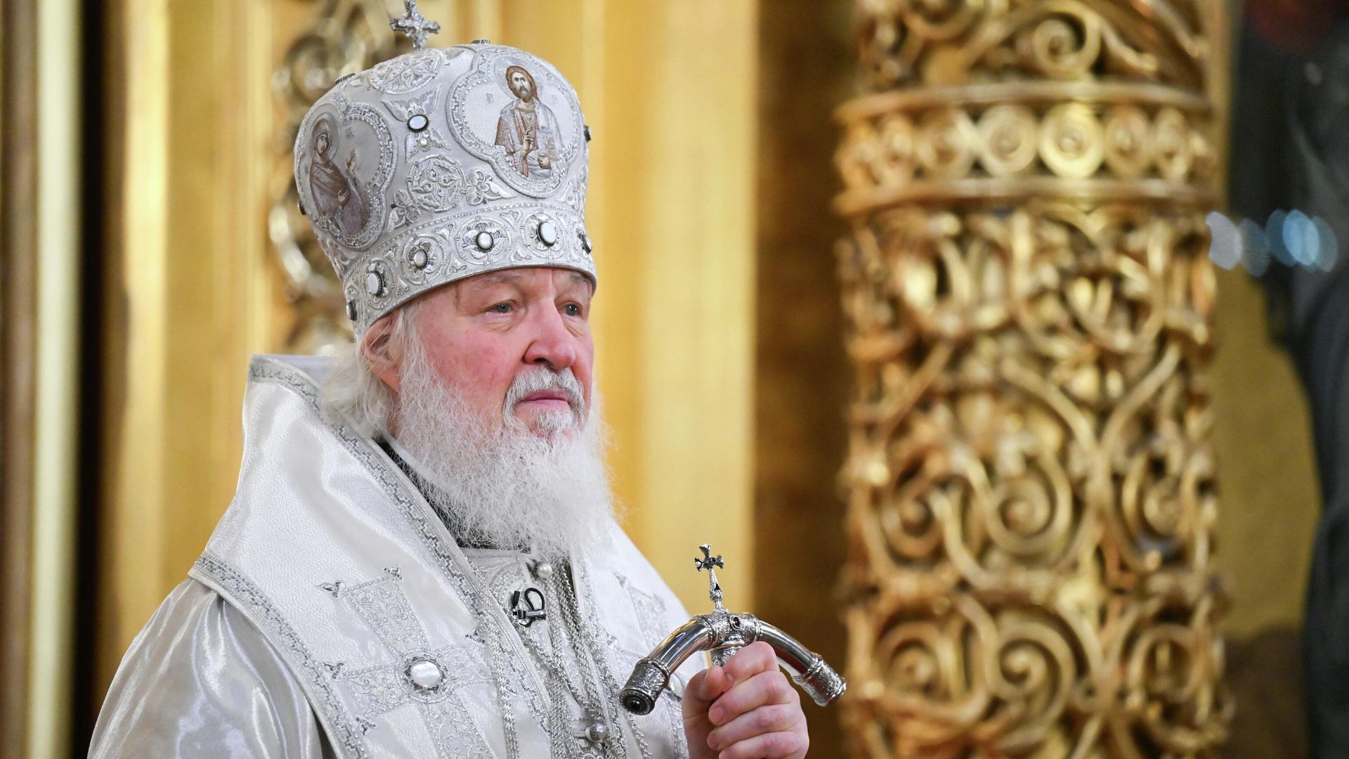 Патриарх Московский и всея Руси Кирилл совершает Божественную литургию в Богоявленском кафедральном соборе в праздник Святого Богоявления. 19 января 2026 Патриарх Московский и всея Руси Кирилл совершает Божественную литургию в Богоявленском кафедральном соборе в праздник Святого Богоявления. 19 января 2026 - РИА Новости, 1920, 19.01.2026
