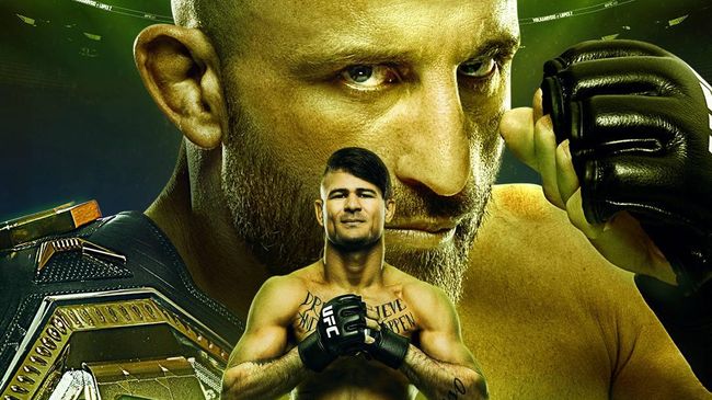 Официальный постер UFC 325