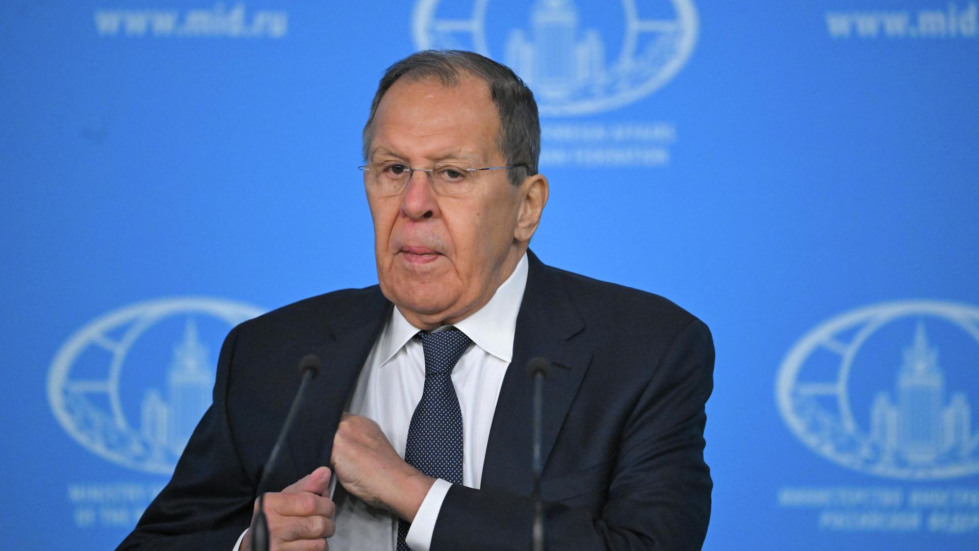 Министр иностранных дел РФ Сергей Лавров выступает на пресс-конференции по итогам деятельности российской дипломатии в 2025 году Министр иностранных дел РФ Сергей Лавров выступает на пресс-конференции по итогам деятельности российской дипломатии в 2025 году - РИА Новости, 1920, 20.01.2026