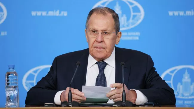 Министр иностранных дел России Сергей Лавров