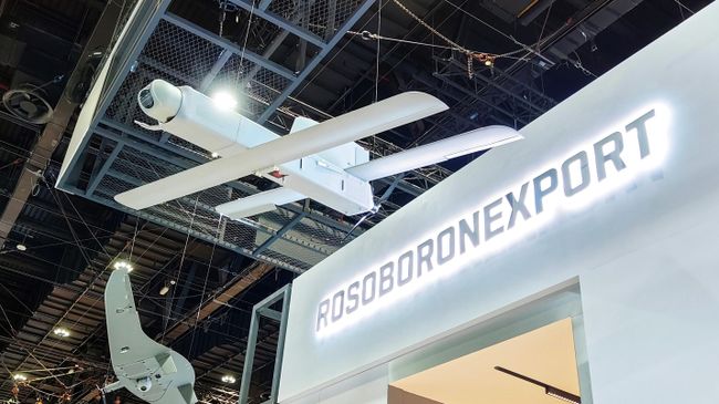 Стенд Рособоронэкспорта на международной выставке по беспилотным системам UMEX 2026 в Абу-Даби