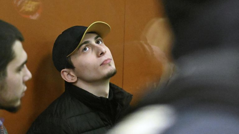 Рамазан Падиев* во время оглашения приговора во Втором западном окружном военном суде в Москве Рамазан Падиев* во время оглашения приговора во Втором западном окружном военном суде в Москве
