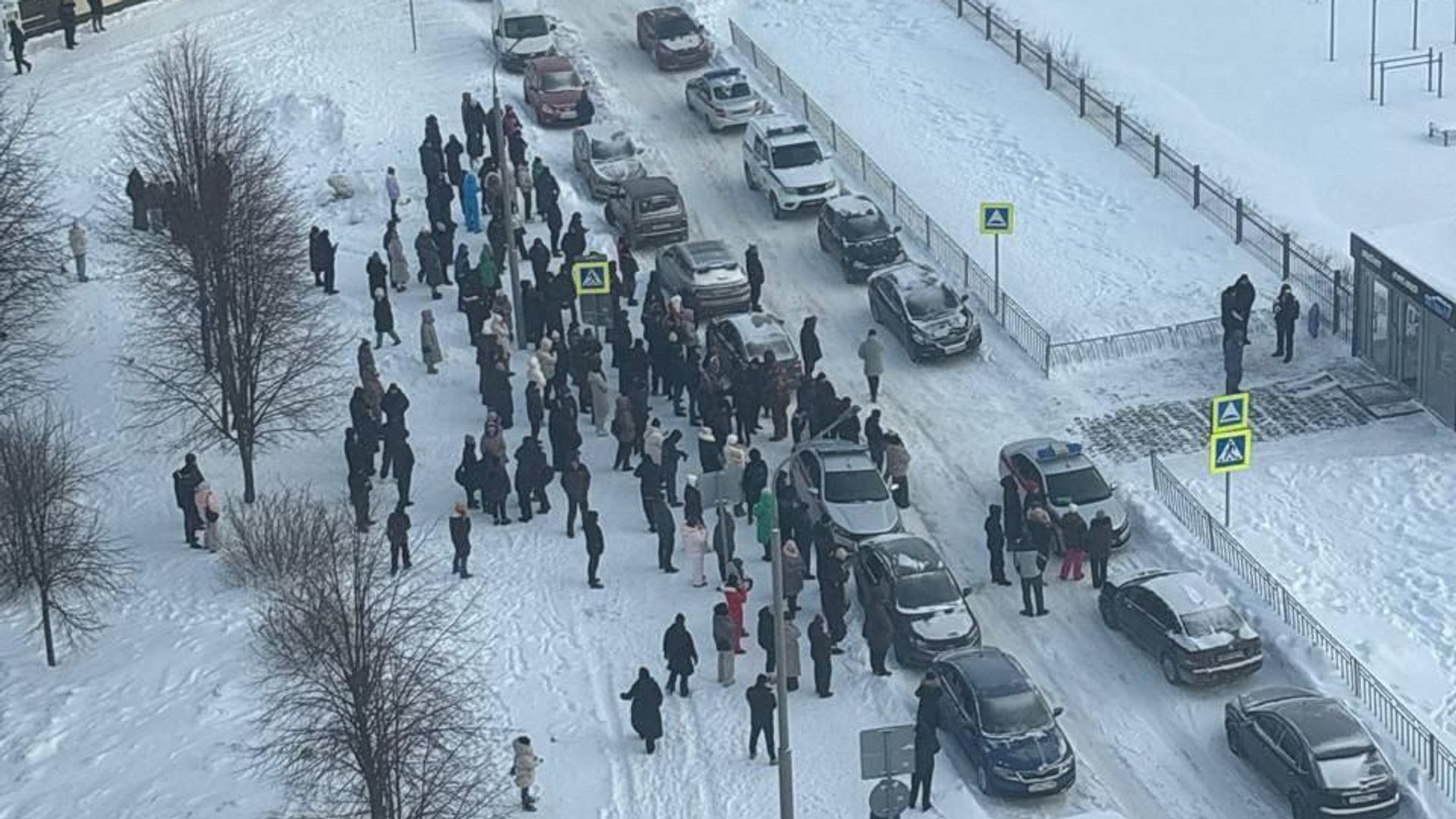 Место происшествия, где подросток напал с ножом на уборщицу в Нижнекамске Место происшествия, где подросток напал с ножом на уборщицу в Нижнекамске - РИА Новости, 1920, 22.01.2026