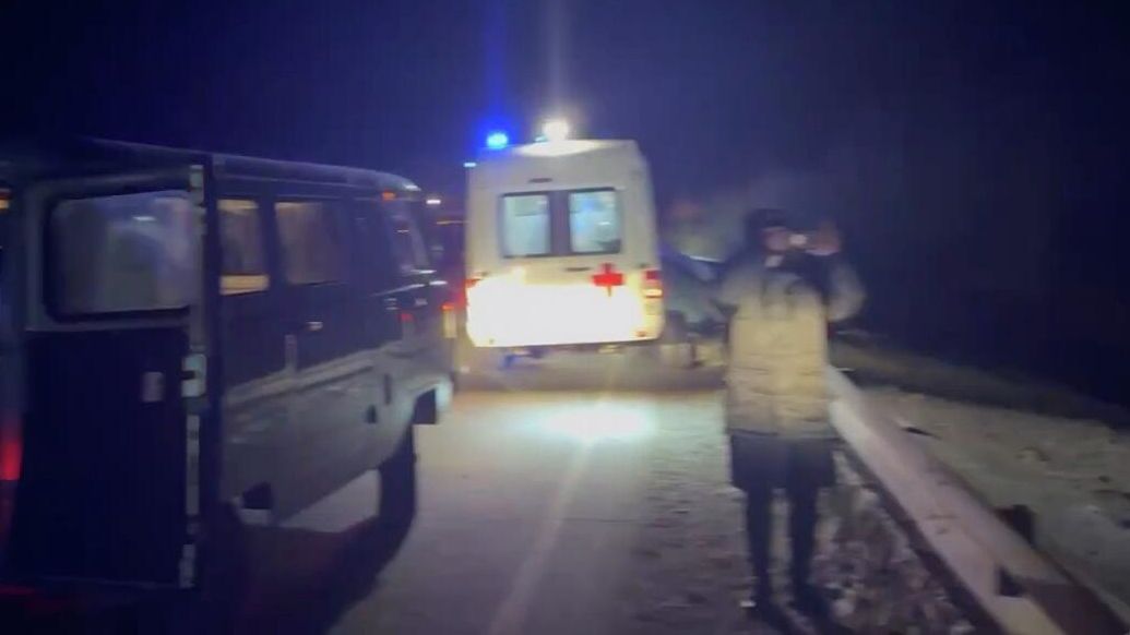 На месте ДТП с участием туристического автобуса в Приморье На месте ДТП с участием туристического автобуса в Приморье - РИА Новости, 1920, 22.01.2026