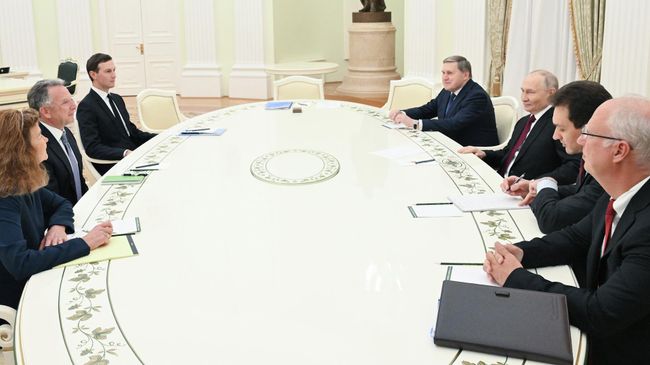 LIVE: Переговоры Путина с Уиткоффом и Кушнером в Кремле