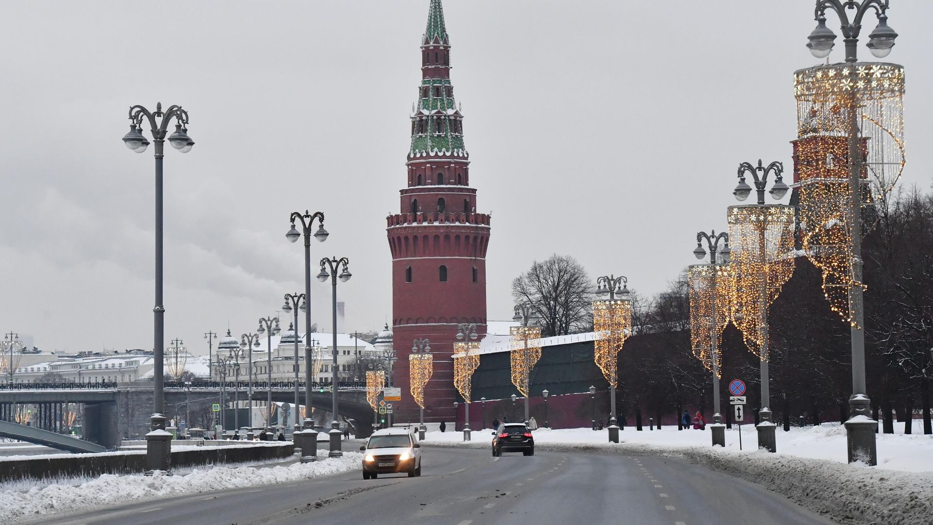 Кремлевская набережная Кремлевская набережная - РИА Новости, 1920, 25.01.2026