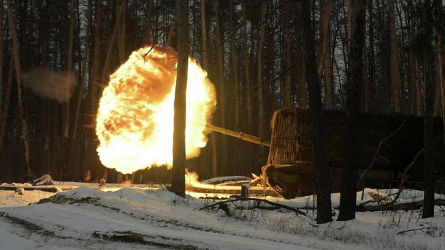 Боевая работа экипажа танка Т-90М Прорыв 25-й общевойсковой армии группировки войск Запад в зоне проведения СВО