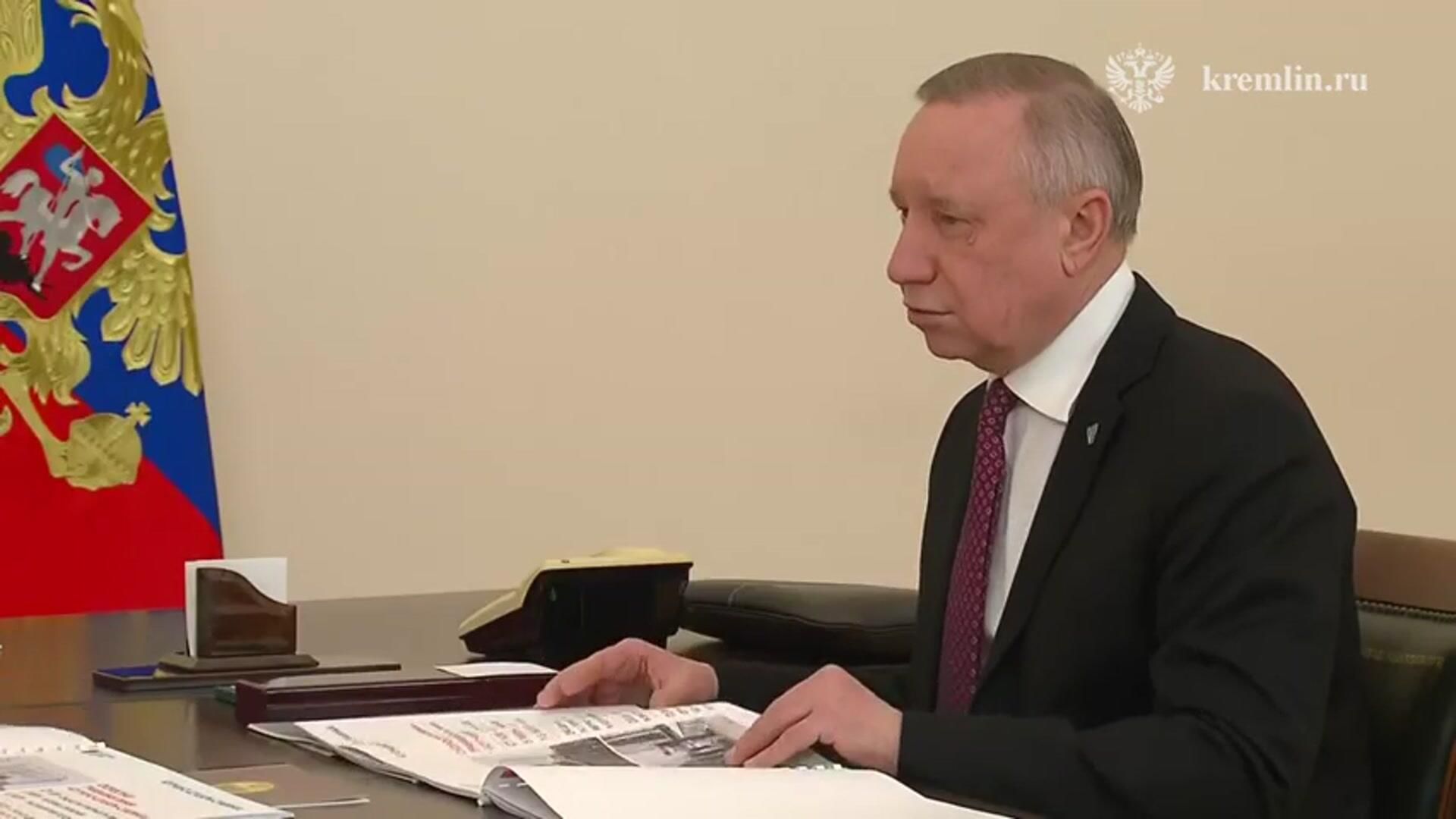 Путин на встрече с Бегловым Путин на встрече с Бегловым - РИА Новости, 1920, 26.01.2026