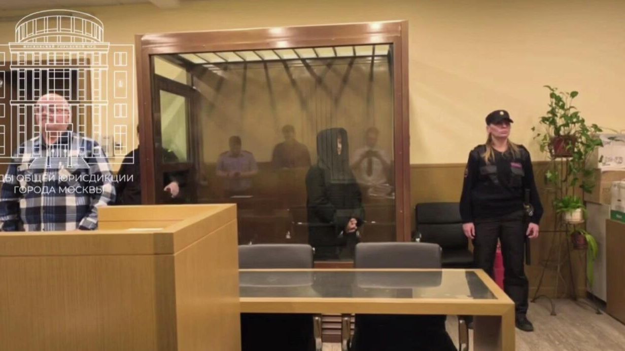 Александра Шалина в зале суда Александра Шалина в зале суда - РИА Новости, 1920, 26.01.2026