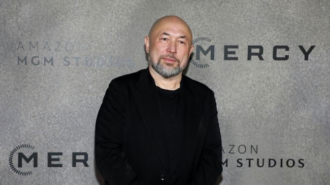 Режиссер Тимур Бекмамбетов на премьере фильма Милосердие в Нью-Йорке