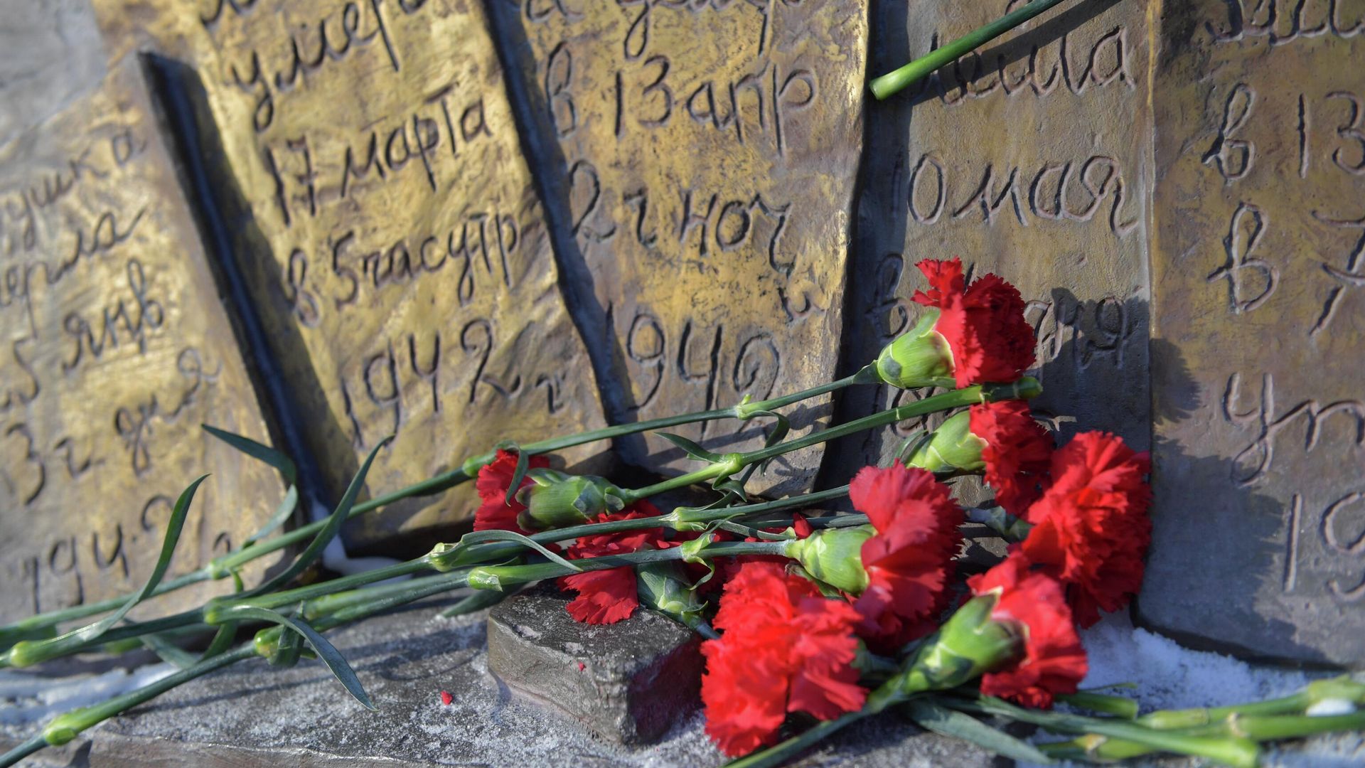 Возложение цветов в годовщину освобождения Ленинграда от блокады Возложение цветов в годовщину освобождения Ленинграда от блокады - РИА Новости, 1920, 27.01.2026