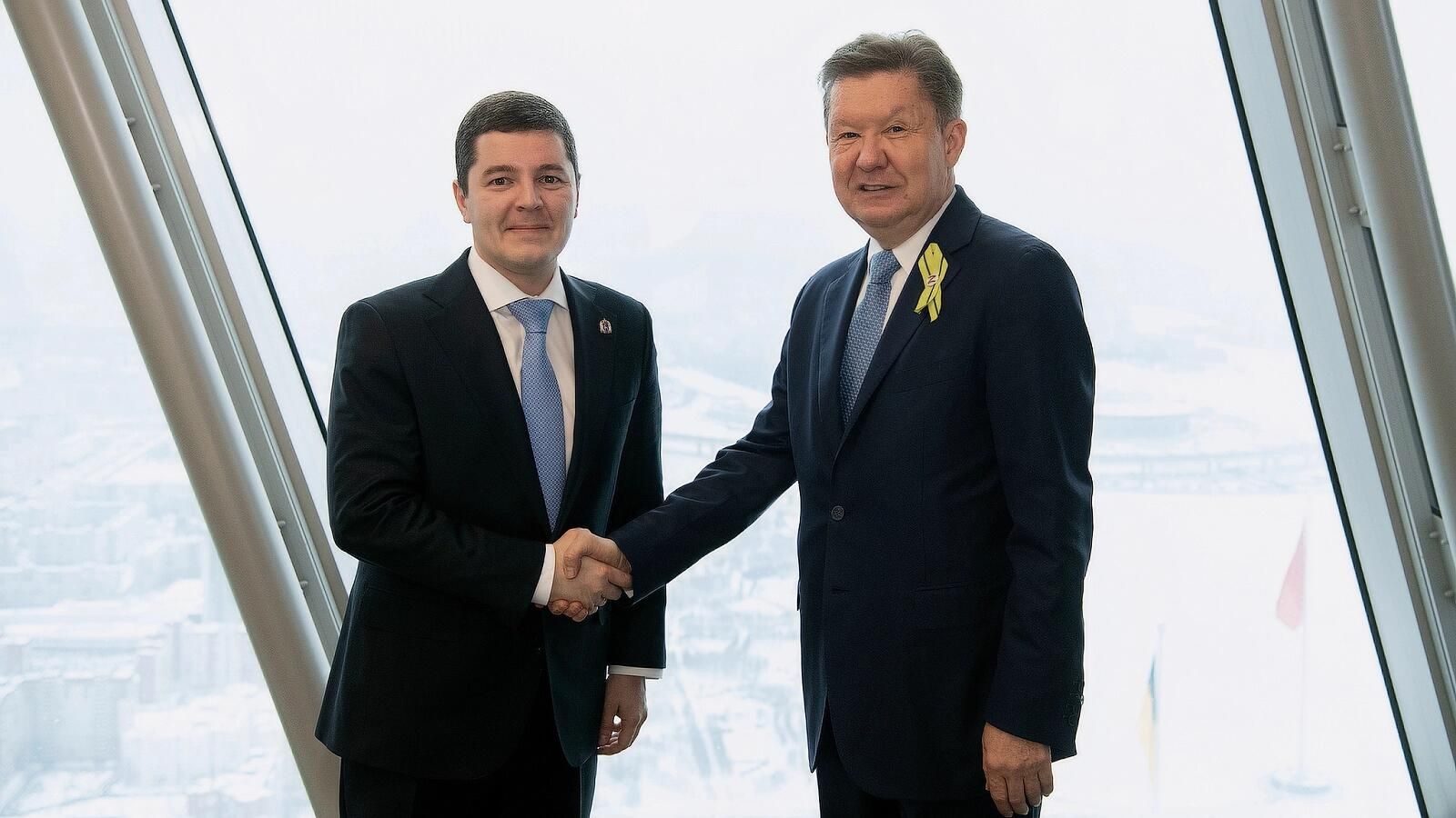 Губернатор Ямала Дмитрий Артюхов обсудил с главой Газпрома Алексеем Миллером совместные проекты - РИА Новости, 1920, 27.01.2026