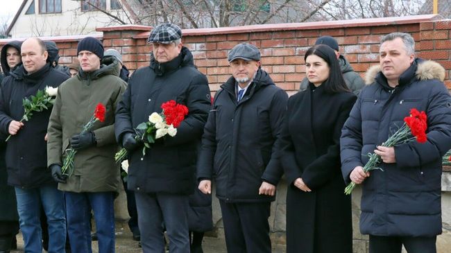 Митинг-реквием памяти жертв Холокоста на Мемориал жертвам фашизма в приднестровских Дубоссарах
