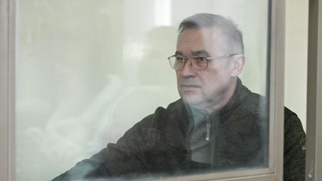 Бывший заместитель губернатора Ростовской области Виктор Гончаров во время слушания по делу о мошенничестве и превышении должностных полномочий в Октябрьском районном суде Ростова-на-Дону