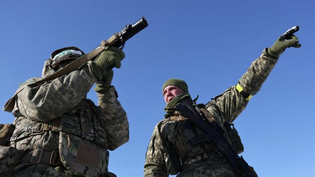 Украинские военные