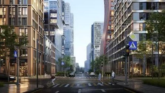 Жилой комплекс Cityzen на северо-западе Москвы