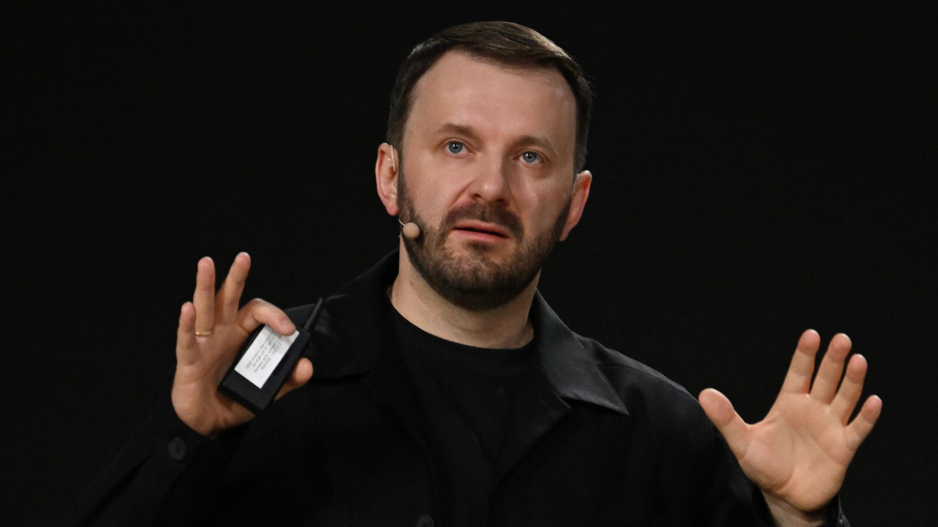 Заместитель руководителя администрации президента РФ Максим Орешкин выступает на площадке открытого диалога Будущее мира. Новая платформа глобального роста в Москве - РИА Новости, 1920, 30.01.2026