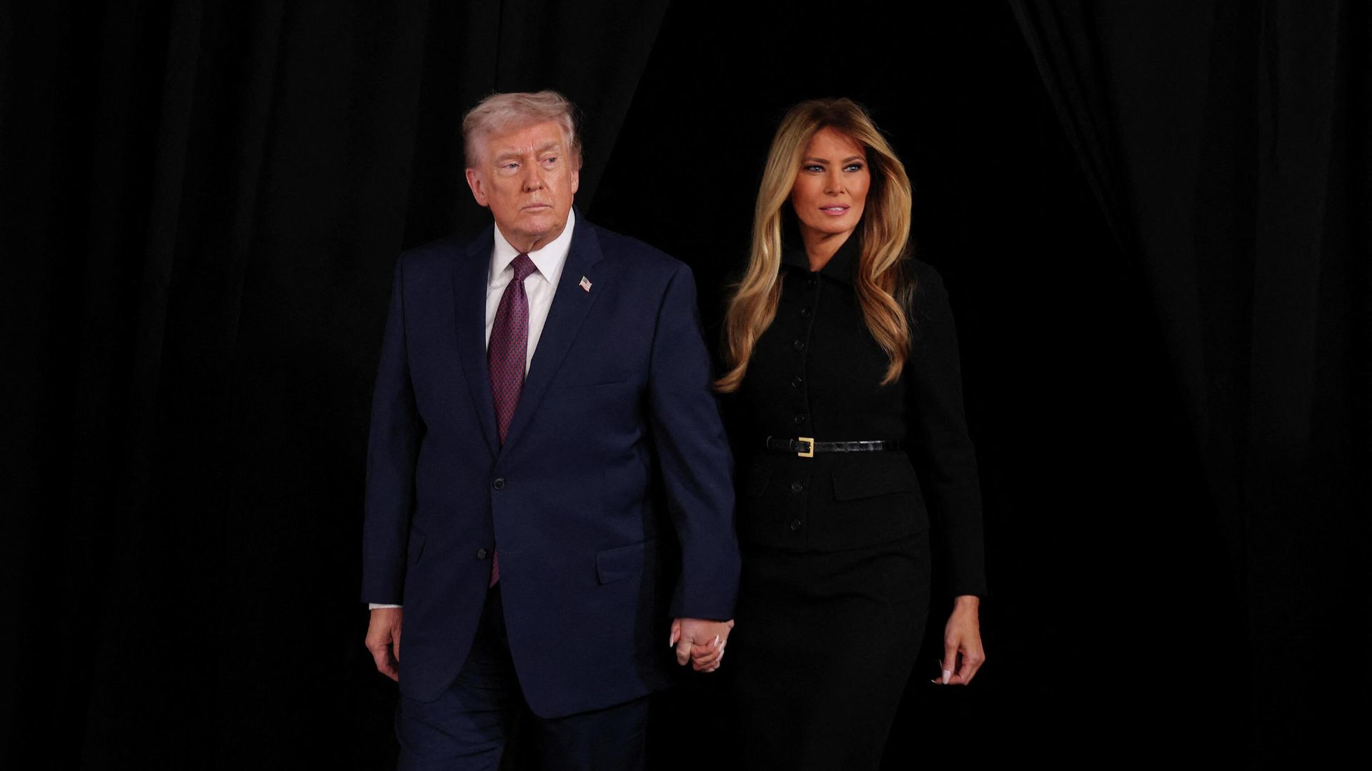 Президент США Дональд Трамп и первая леди Меланья Трамп перед премьерой фильма Меланья в Вашингтоне. 30 января 2026 Президент США Дональд Трамп и первая леди Меланья Трамп перед премьерой фильма Меланья в Вашингтоне. 30 января 2026 - РИА Новости, 1920, 30.01.2026
