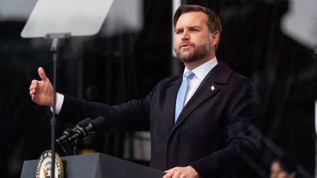 Вице-президент США Джей Ди Вэнс