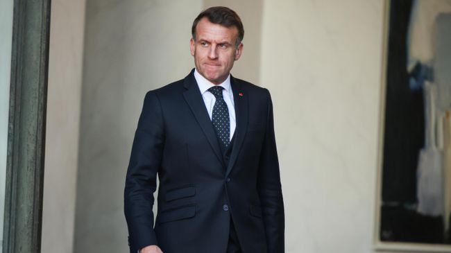 Президент Франции Эммануэль Макрон