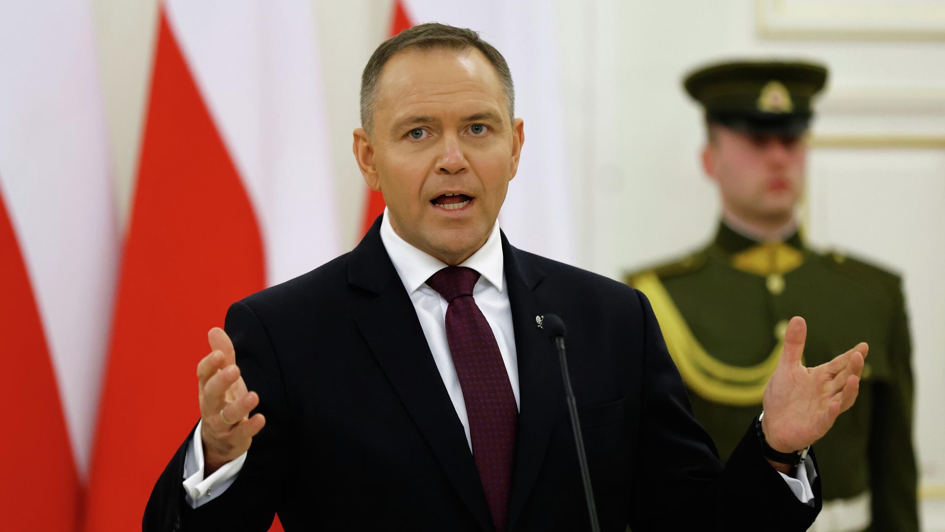 Президент Польши Кароль Навроцкий Президент Польши Кароль Навроцкий - РИА Новости, 1920, 07.08.2026