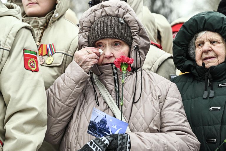 Участники митинга в Казани почтили память погибших жителей блокадного Ленинграда Участники митинга в Казани почтили память погибших жителей блокадного Ленинграда
