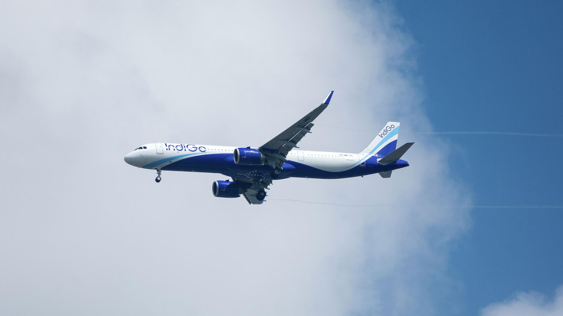 Самолет авиакомпании Indigo Самолет авиакомпании Indigo - РИА Новости, 1920, 30.01.2026