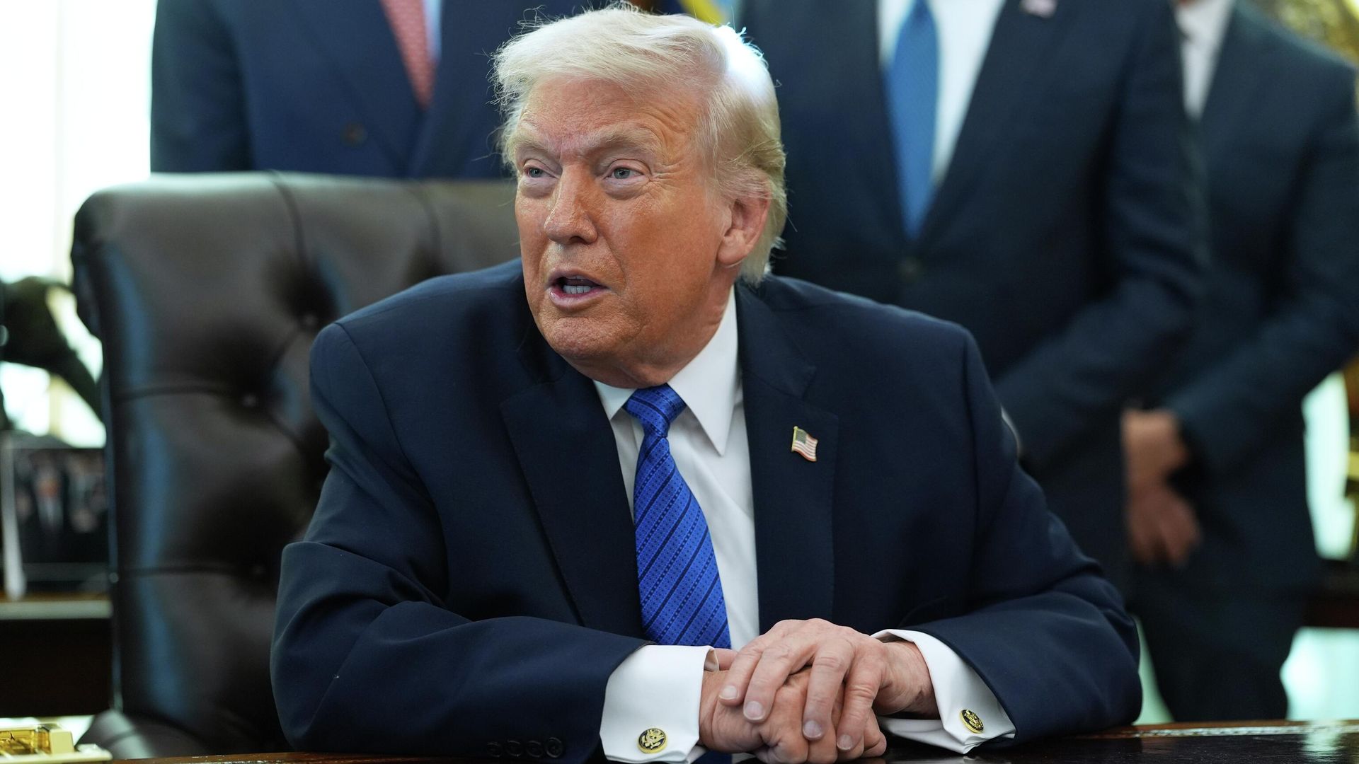Президент США Дональд Трамп Президент США Дональд Трамп - РИА Новости, 1920, 15.02.2026