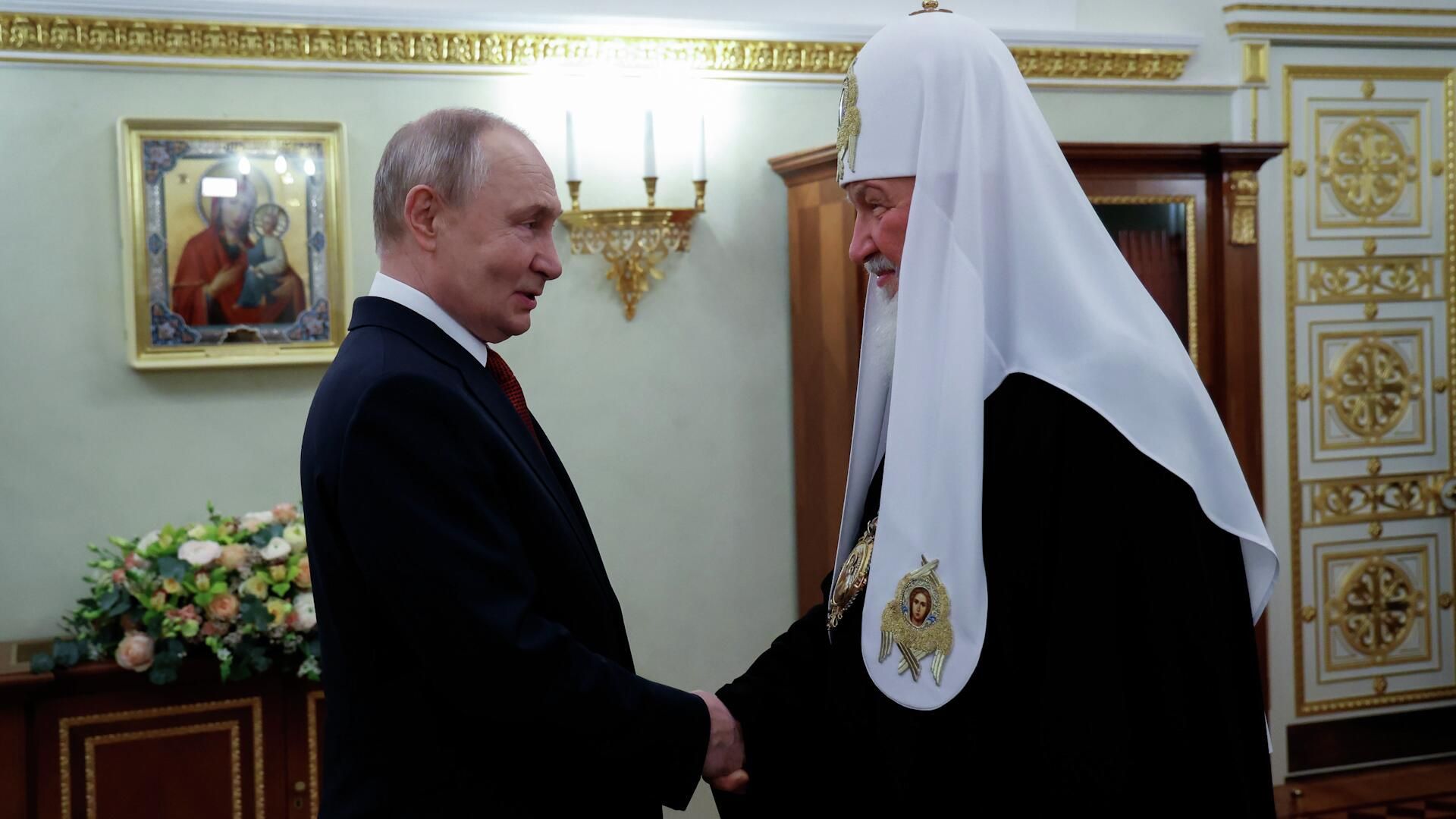 Путин поздравил Патриарха Кирилла с 17-й годовщиной интронизации - РИА Новости, 1920, 01.02.2026