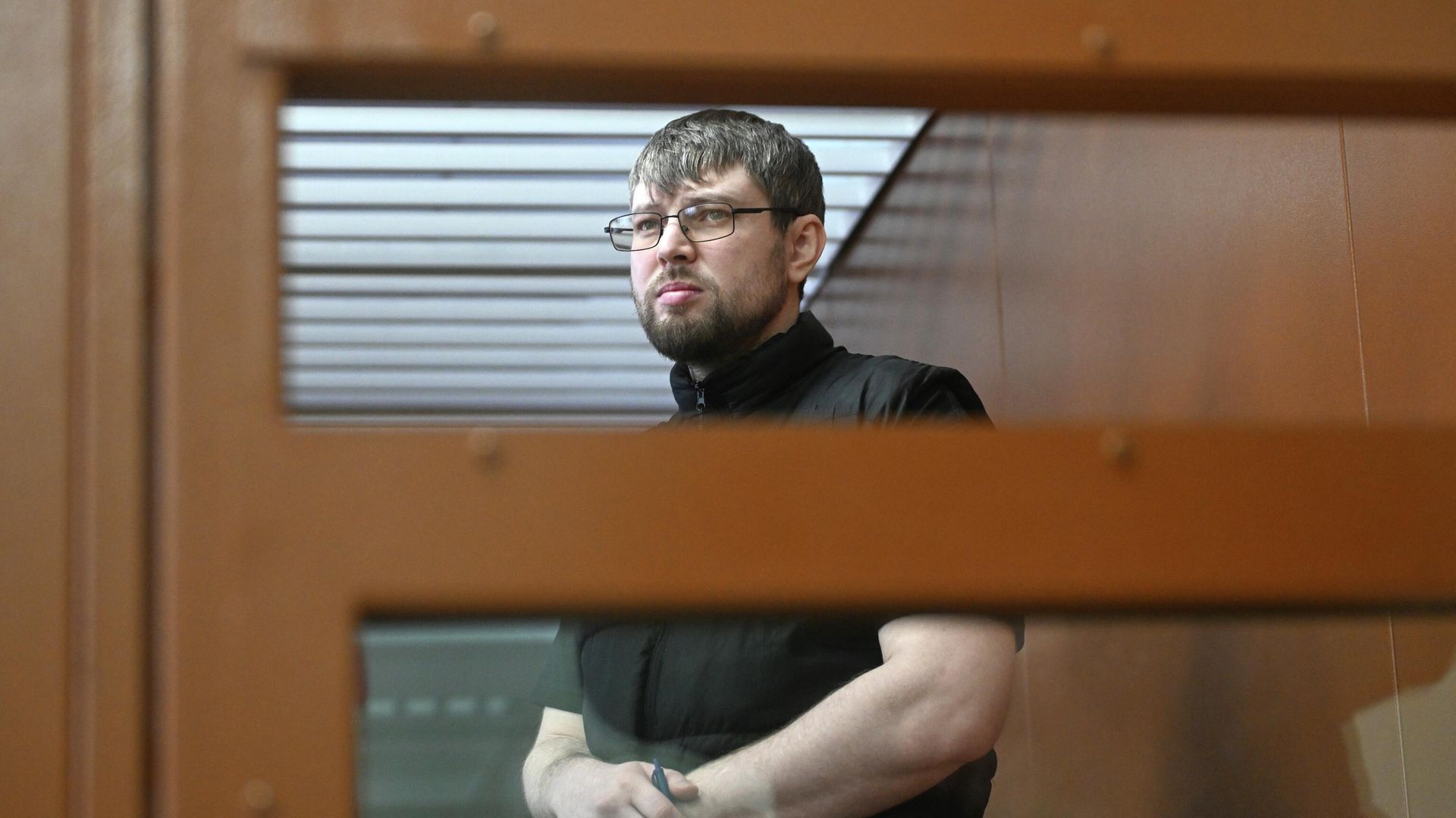 Никита Афанасьев на заседании во Втором Западном окружном военном суде в Москве. 2 февраля 2026 Никита Афанасьев на заседании во Втором Западном окружном военном суде в Москве. 2 февраля 2026 - РИА Новости, 1920, 02.02.2026