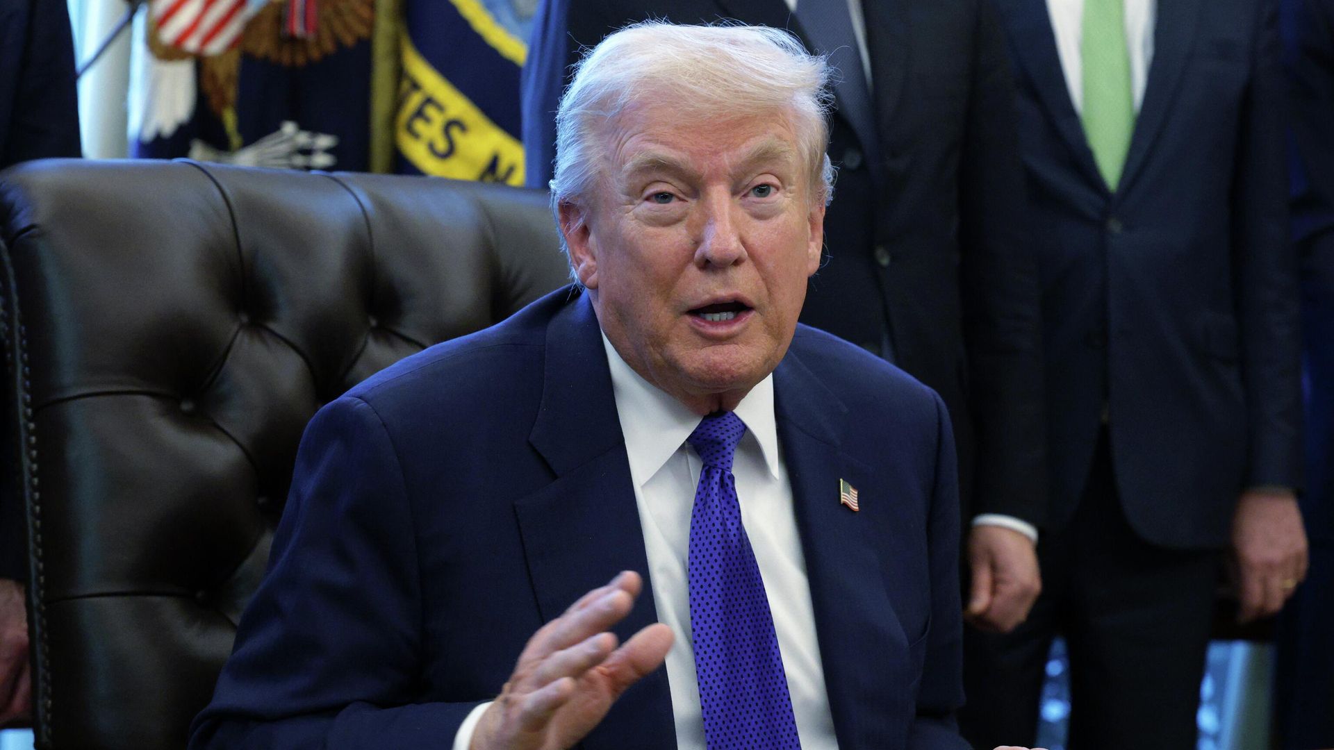 Президент США Дональд Трамп во время мероприятия в Овальном кабинете Белого дома - РИА Новости, 1920, 03.02.2026