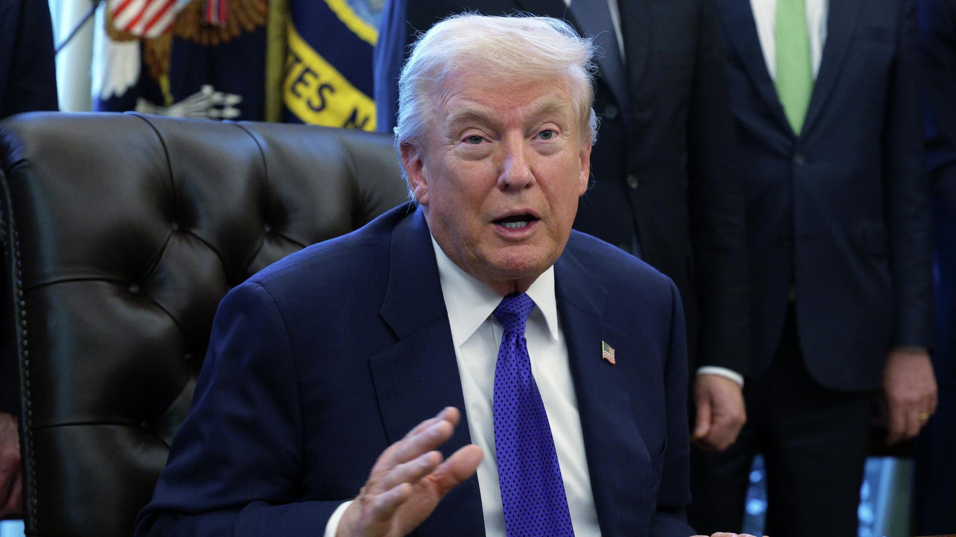 Президент США Дональд Трамп во время мероприятия в Овальном кабинете Белого дома - РИА Новости, 1920, 03.02.2026
