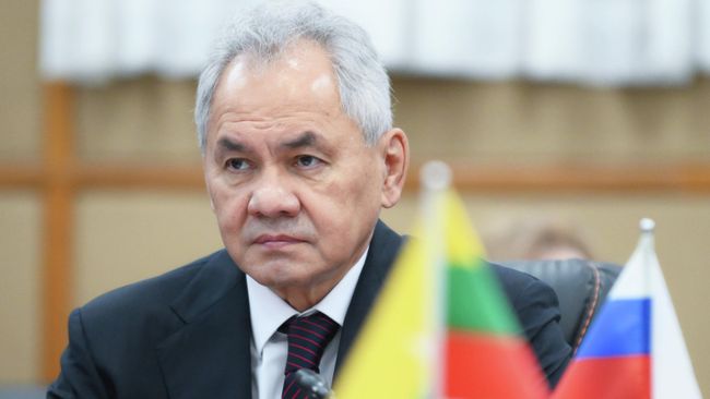 Секретарь Совета безопасности РФ Сергей Шойгу