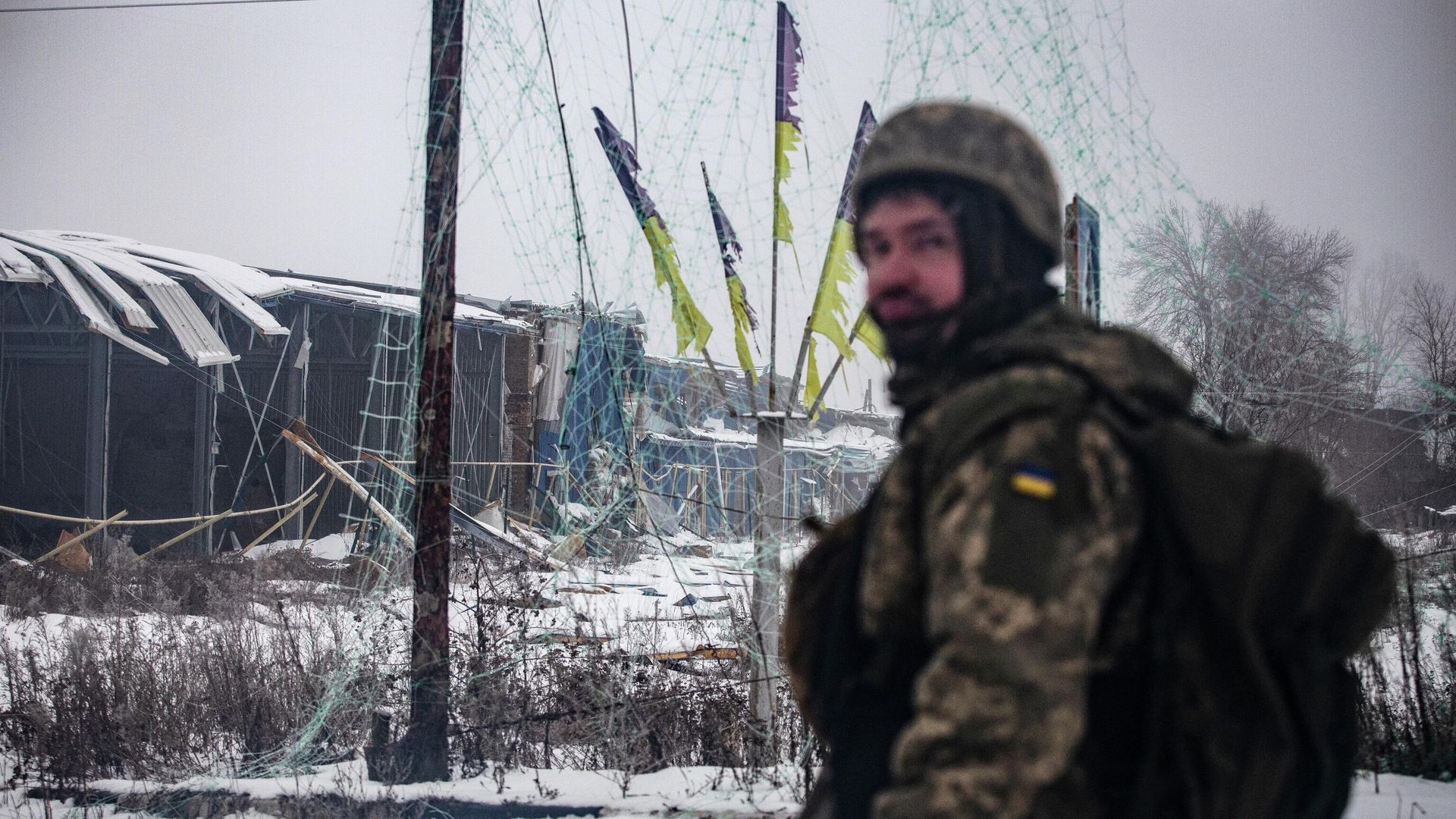 Украинский военнослужащий в Сумской области - РИА Новости, 1920, 03.02.2026