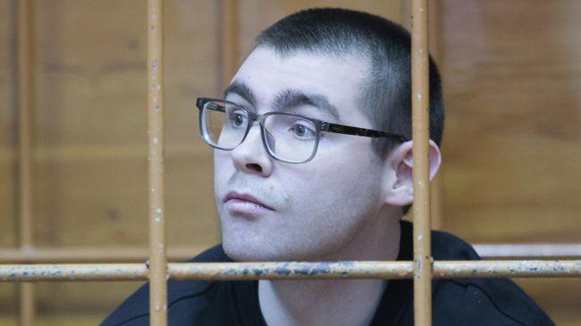 Бывший редактор URA.RU Денис Аллаяров на заседании Верх-Исетского районного суда в Екатеринбурге. 3 февраля 2026