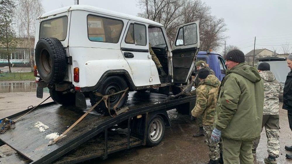 Погрузка гуманитарной помощи для бойцов спецоперации от жителей Покровского района Орловской области Погрузка гуманитарной помощи для бойцов спецоперации от жителей Покровского района Орловской области - РИА Новости, 1920, 03.02.2026